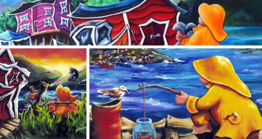 peinture Marie Josée Mahé / Williams