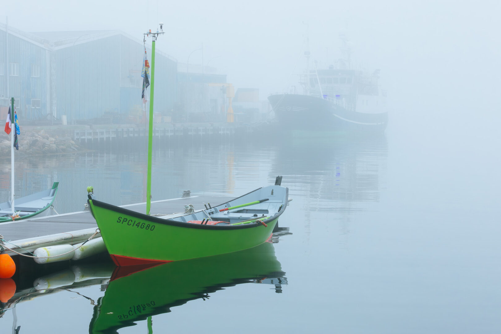 doris un jour de brume à saint pierre 
