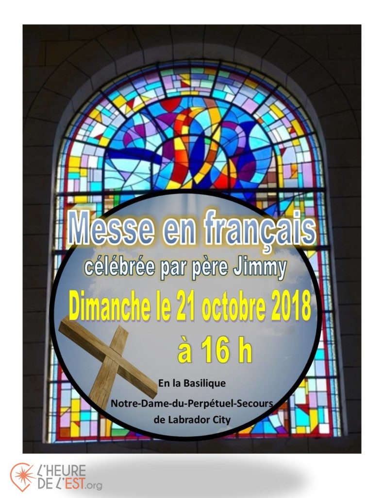 affiche messe en français