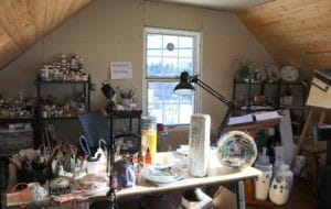 Peinture sur porcelaine