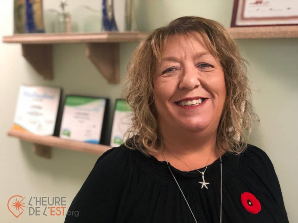 Marcia_Enman directrice de la Voix Acadienne