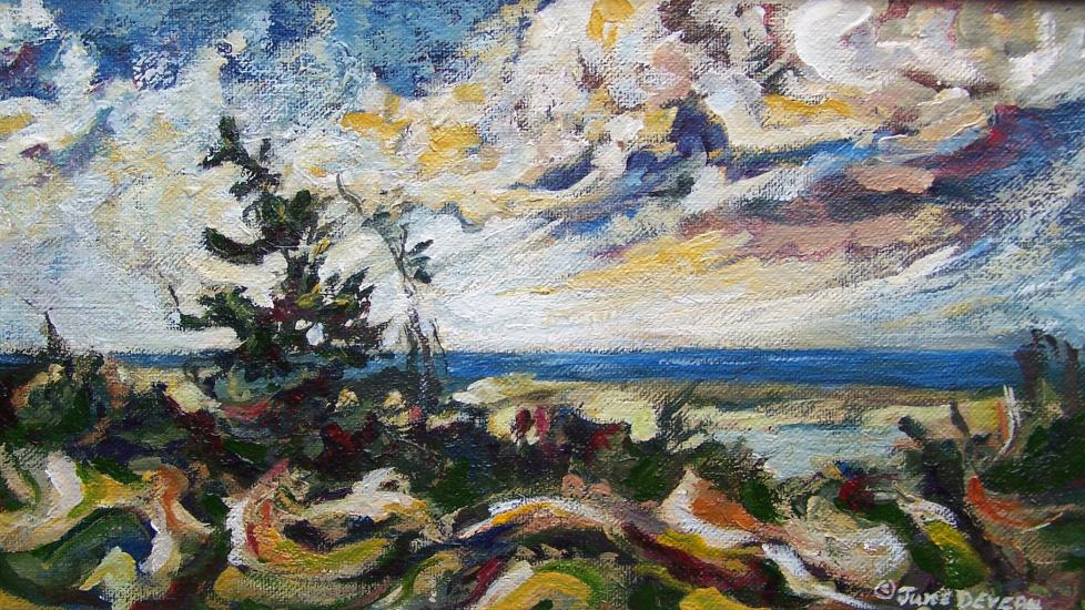 June Deveau paysage