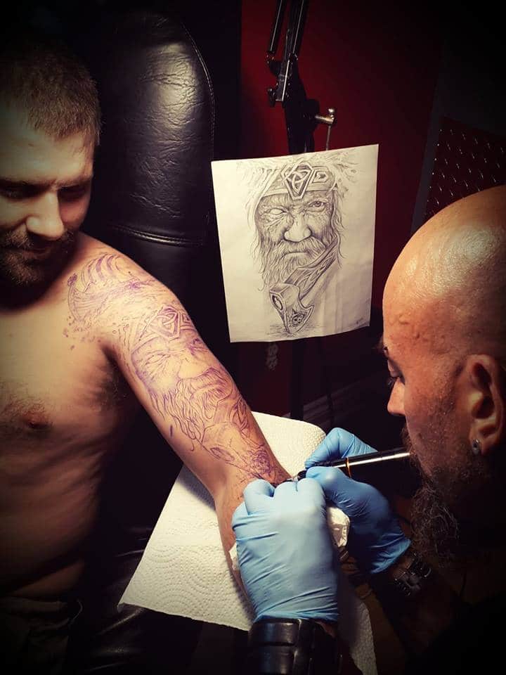 tatouage Viking Péninsule acadienne