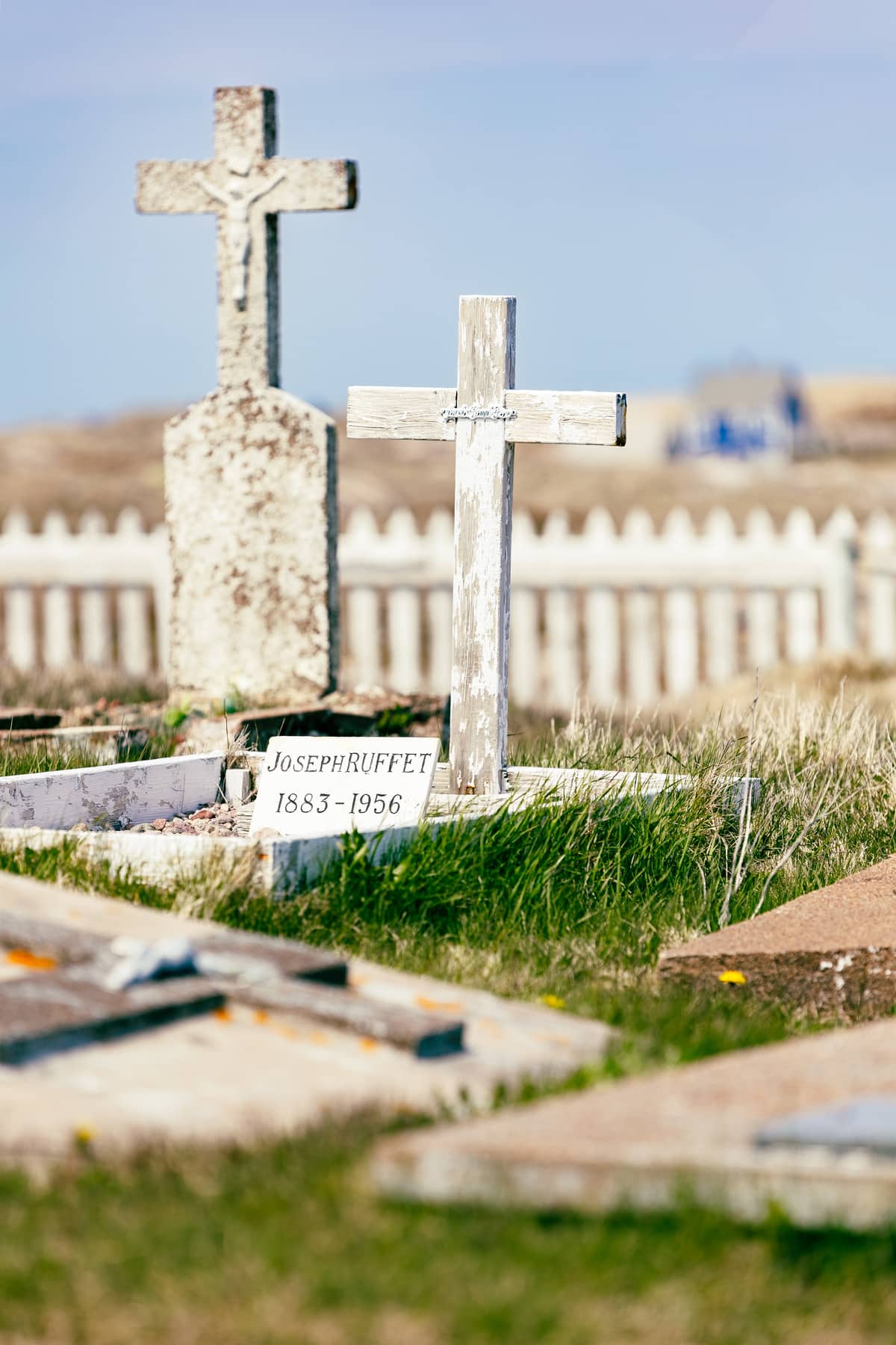 le cimetière de l'ile aux marins saint pierre et miquelon voyage vacances
