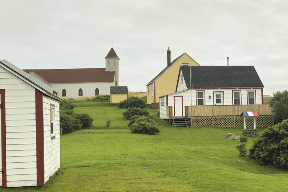des maisons de l'ile aux marins