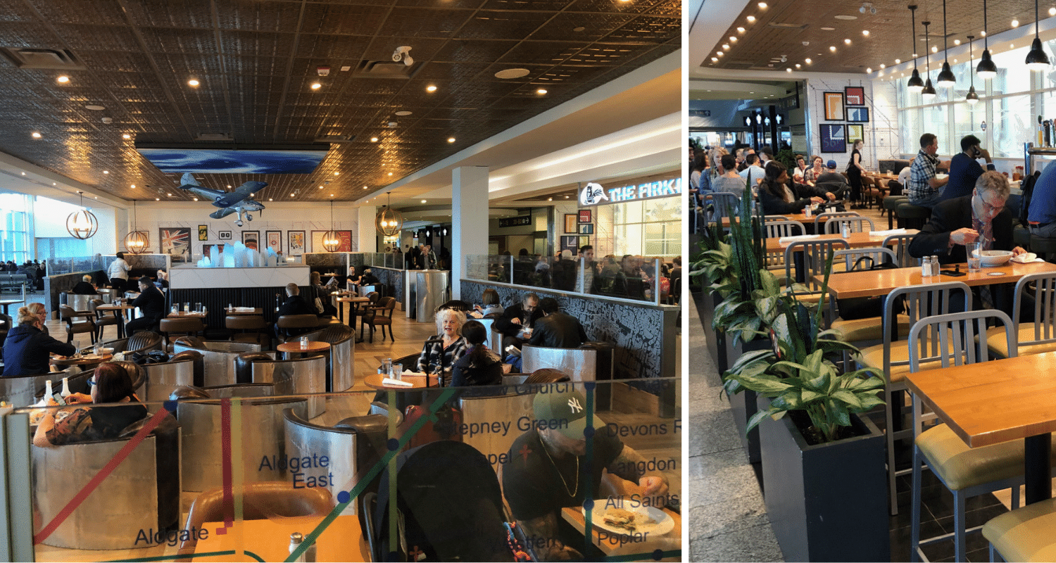 aéroport Halifax Stanfield restaurants Restaurants du premier étage