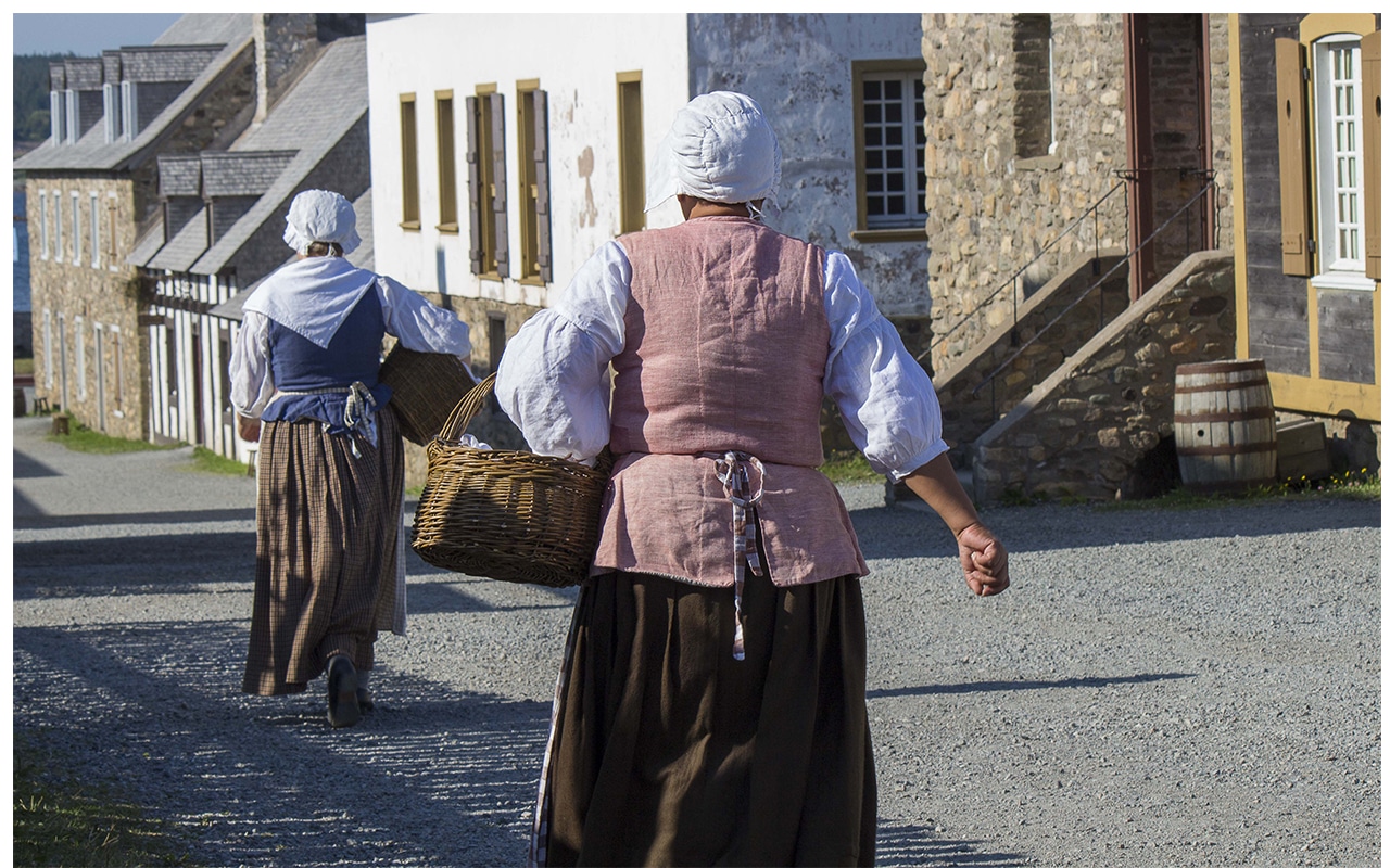 a la forteresse de louisbourg
