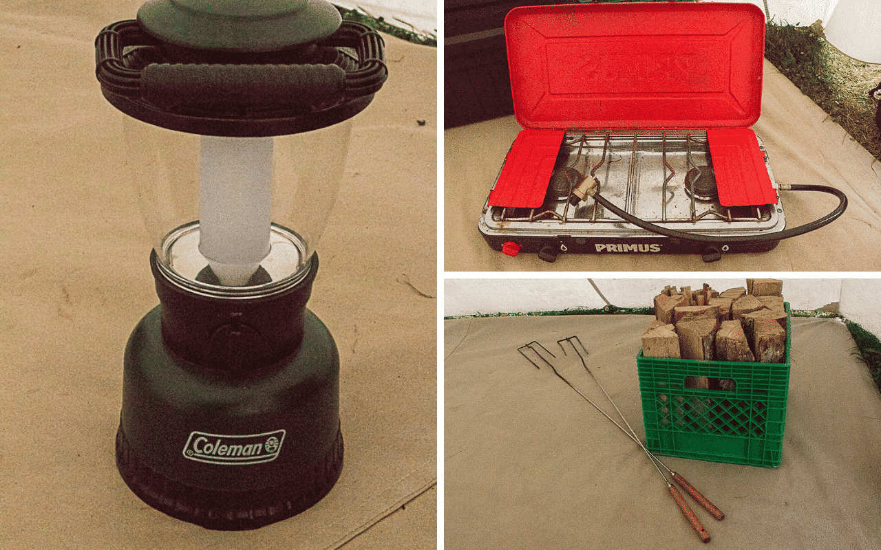 matériel fourni forteresse de Louisbourg