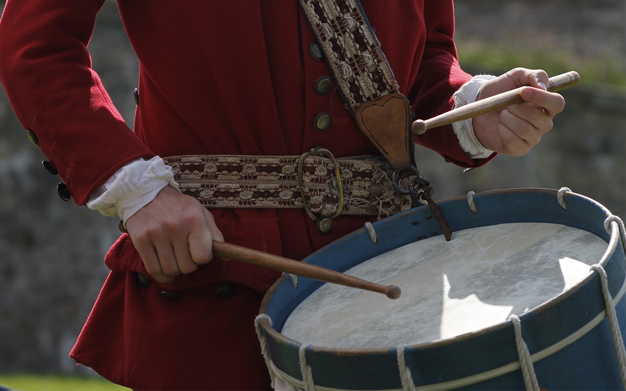 tambour de la forteresse de Louisbourg