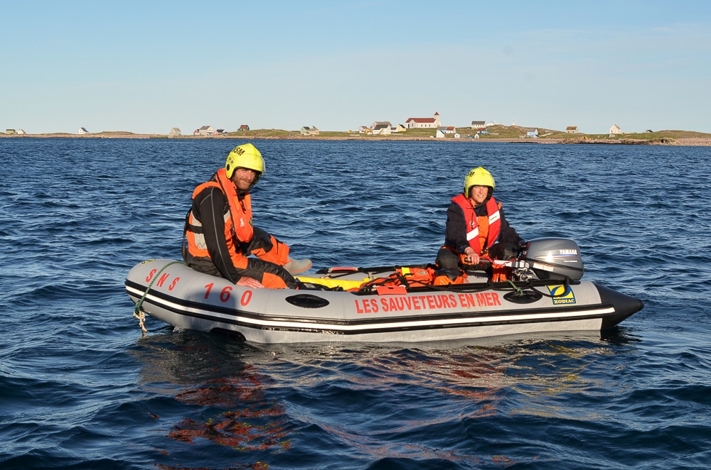 SNSM Saint-Pierre et Miquelon l'annexe du Jaro 2