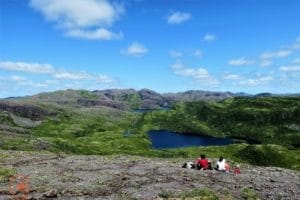 randonneurs à terre-neuve avec Escapade insulaire