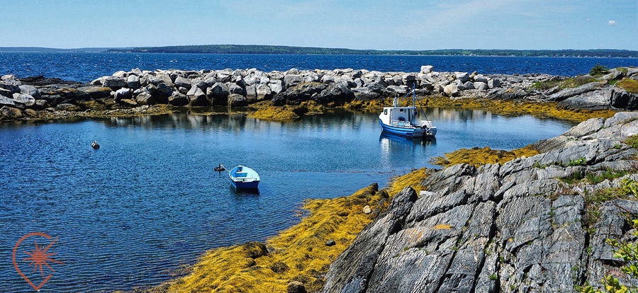 Blue rocks près de Lunenburg