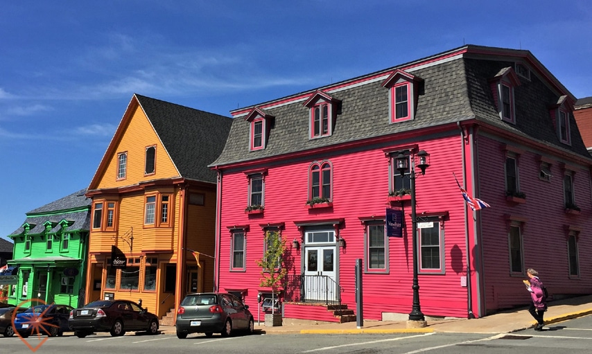 Maisons colorées de Lunenburg