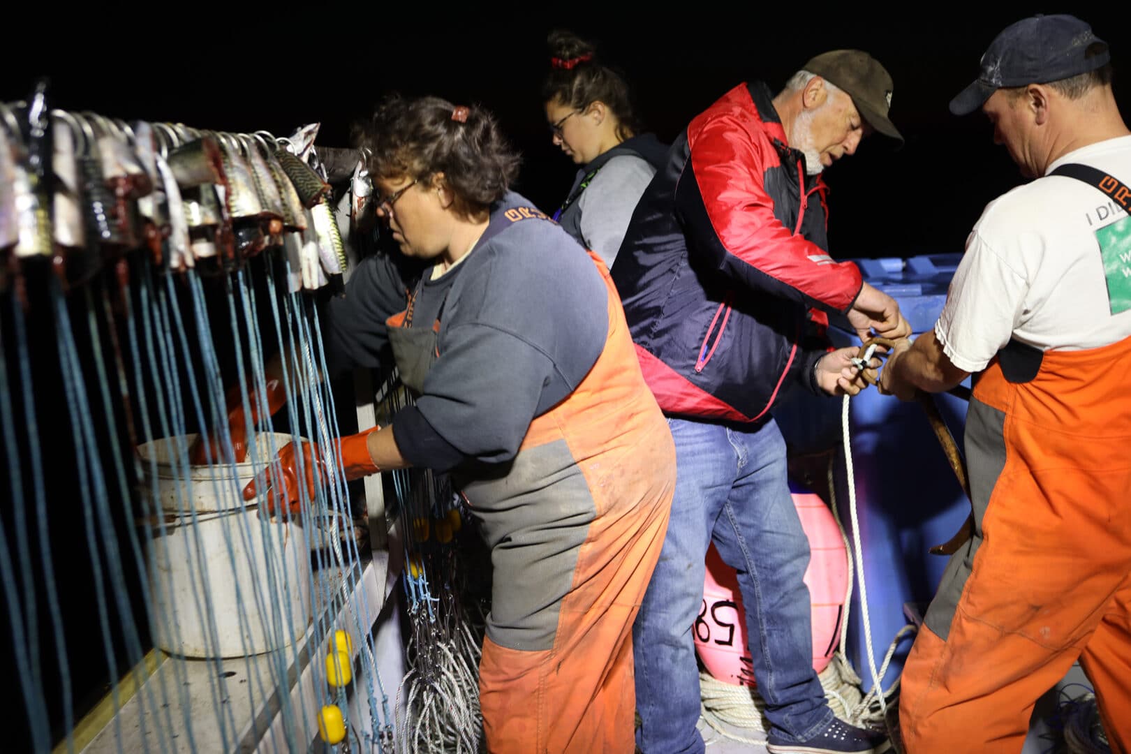 la bouette pour la pêche au flétan. Caraquet