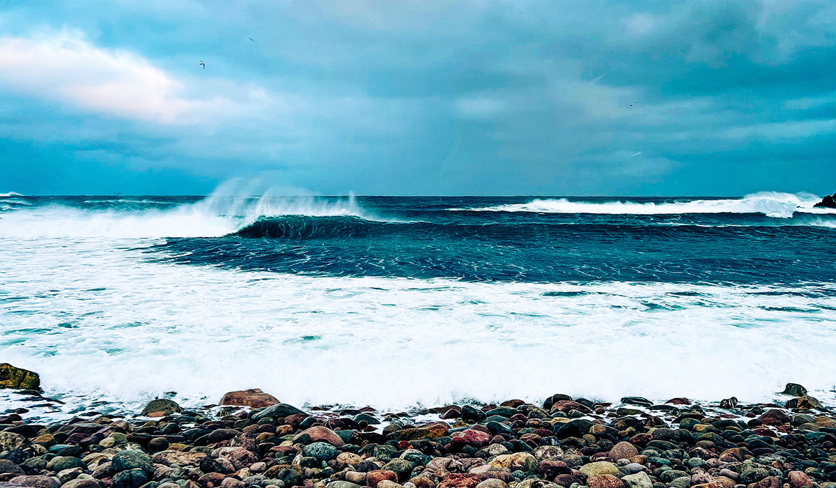 vagues Saint-Pierre et Miquelon