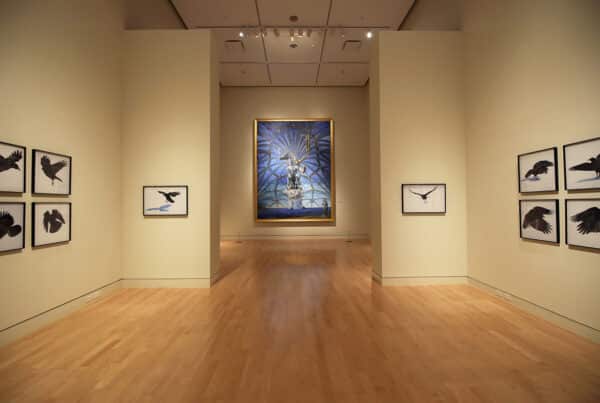 toile de Dali et corneilles musee beaverbrook fredericton