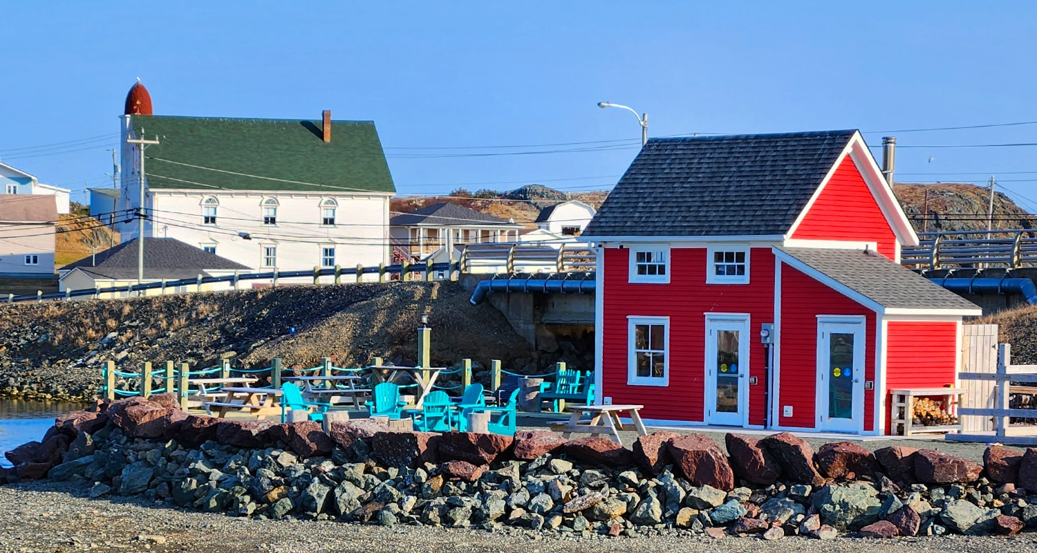 twillingate maison rouge couleurs terre neuve